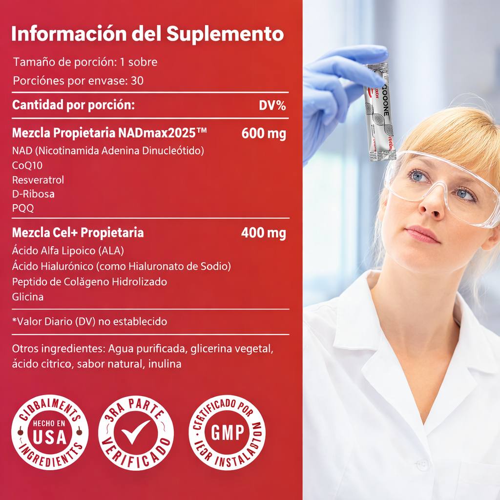 Zooone NAD+ CON RESVERATROL