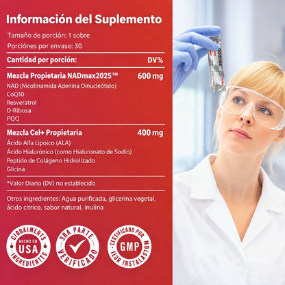 Zooone NAD+ CON RESVERATROL