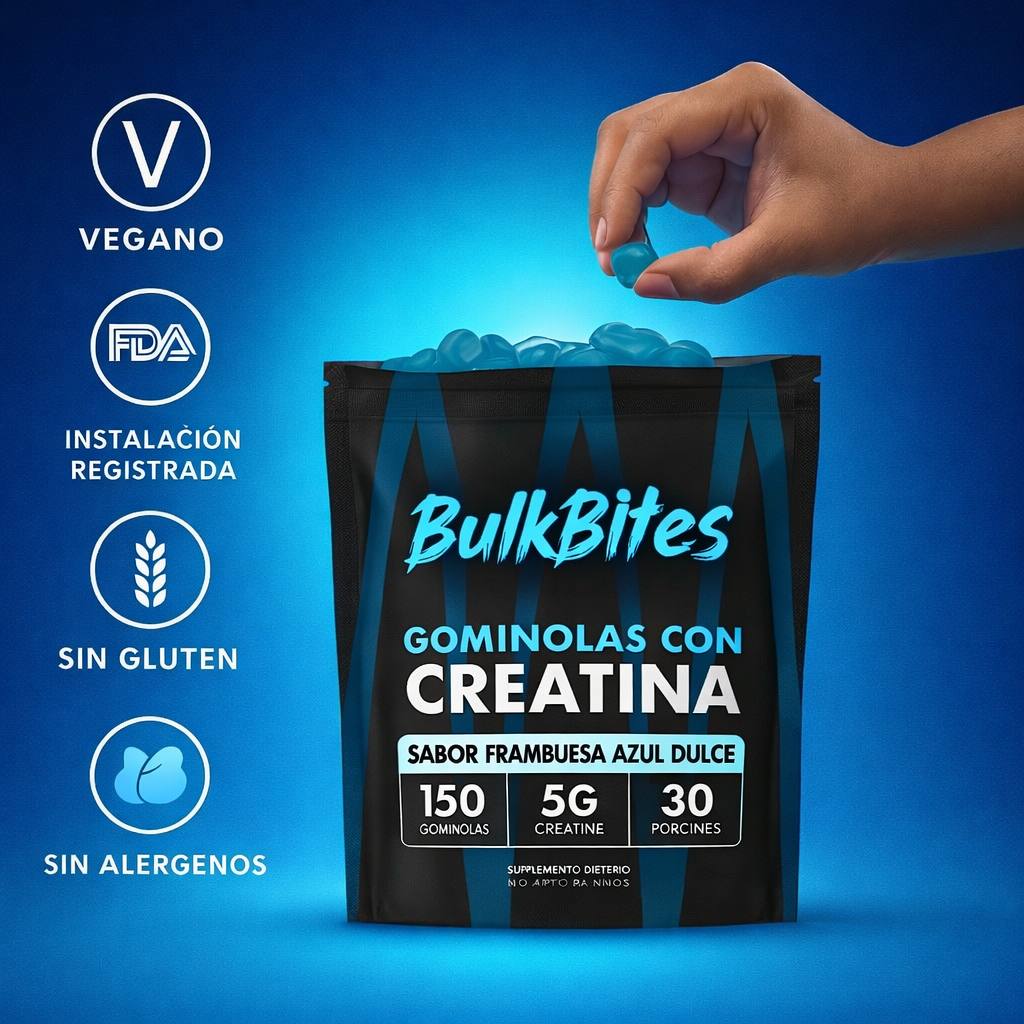 Bulk Bites Creatine Gummies- CREAPURE