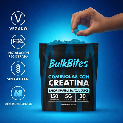 Bulk Bites Creatine Gummies- CREAPURE