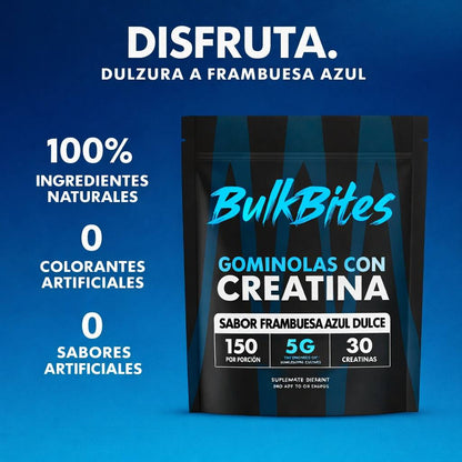 Bulk Bites Creatine Gummies- CREAPURE