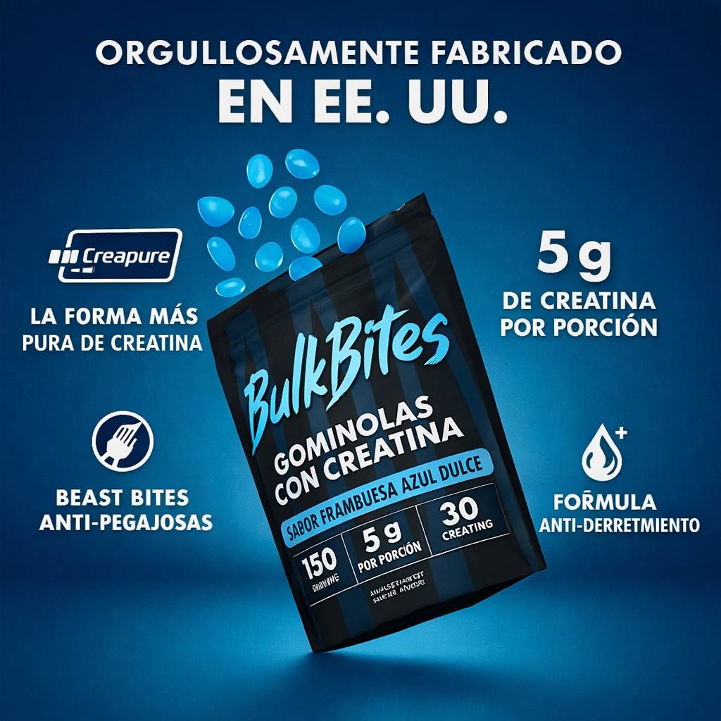 Bulk Bites Creatine Gummies- CREAPURE